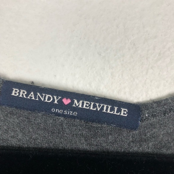 Brandy Melville Gray Sleeveless Swing Dress - Picture 4 of 5